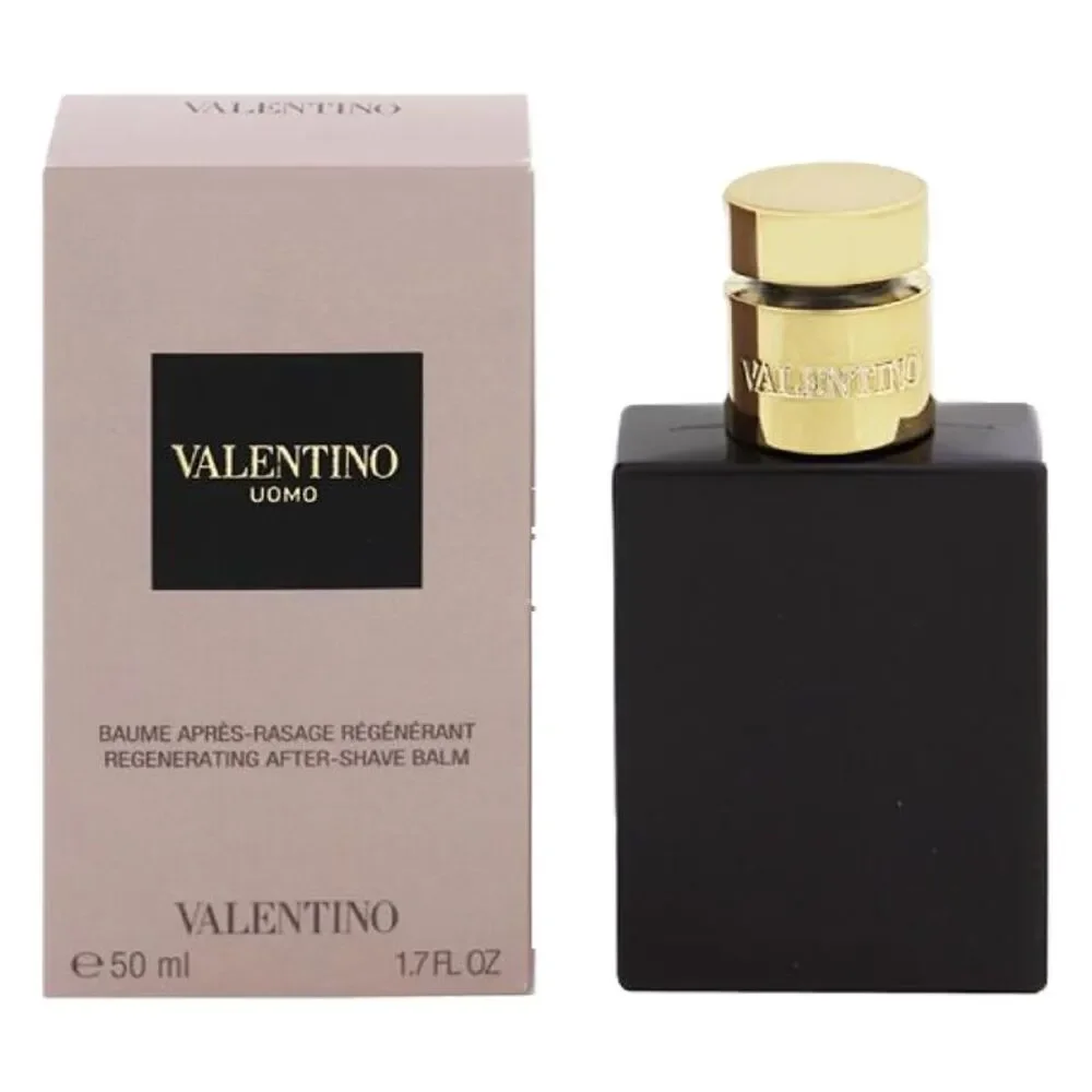 Valentino Uomo Regenerating After Shave Balm for Men 1.7 oz / 50 ml - New